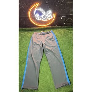 Vintage Nike Y2K Gray/Blue Sweatpants Joggers Mens Size MD Embroidered Logo